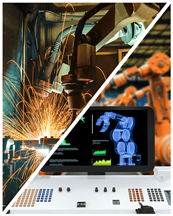 Factory automation proceso de soldadura